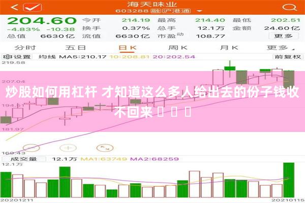 炒股如何用杠杆 才知道这么多人给出去的份子钱收不回来 ​​​