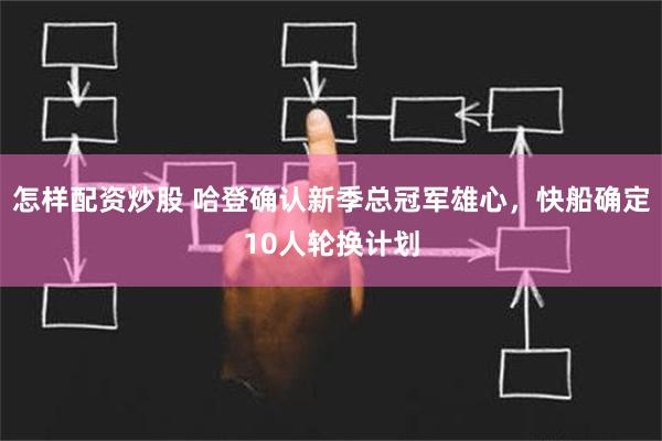 怎样配资炒股 哈登确认新季总冠军雄心，快船确定10人轮换计划