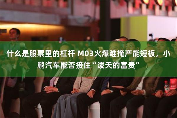 什么是股票里的杠杆 M03火爆难掩产能短板，小鹏汽车能否接住“泼天的富贵”